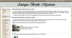 Desktop Screenshot of bottlemysteries.com